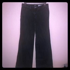 NY&C Low Rise Wide Leg Flare Trouser